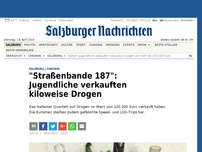 Bild zum Artikel: 'Straßenbande 187': Halleiner Jugendliche verkauften kiloweise Drogen