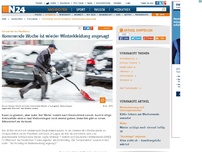Bild zum Artikel: Schnee bis ins Flachland - 
Kommende Woche ist wieder Winterkleidung angesagt