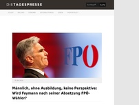 Bild zum Artikel: Männlich, ohne Ausbildung, keine Perspektive: Wird Faymann nach seiner Absetzung FPÖ-Wähler?