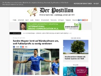 Bild zum Artikel: Sandro Wagner lernt auf Bürokaufmann um, weil Fußballprofis zu wenig verdienen