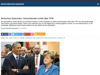 Bild zum Artikel: Britisches Gutachten: Vernichtendes Urteil über TTIP