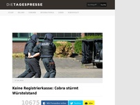 Bild zum Artikel: Keine Registrierkasse: Cobra stürmt Würstelstand