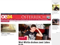 Bild zum Artikel: Wut-Wirtin drohen zwei Jahre Haft