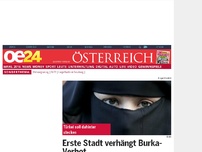 Bild zum Artikel: Erste Stadt verhängt Burka-Verbot
