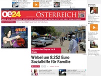 Bild zum Artikel: Wirbel um 8.252 Euro Sozialhilfe für Familie