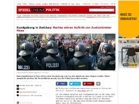 Bild zum Artikel: Kundgebung in Zwickau: Rechte stören Auftritt von Justizminister Maas