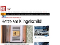 Bild zum Artikel: Hetze am Klingelschild! - Hier sind Muslime unerwünscht