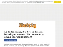 Bild zum Artikel: 16 Badeanzüge, die dir das Grauen beibringen werden. Wo kann man so etwas überhaupt kaufen?