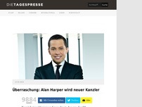 Bild zum Artikel: Überraschung: Alan Harper wird neuer Kanzler