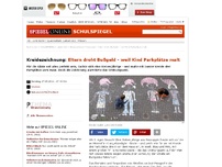 Bild zum Artikel: Kreidezeichnung: Eltern droht Bußgeld - weil Kind Parkplätze malt