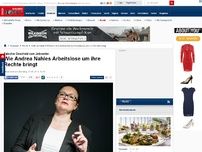 Bild zum Artikel: Hartz-IV-Reform in der Kritik - Fehlbescheid vom Jobcenter: Wie Andrea Nahles Arbeitslose um ihre Rechte bringt