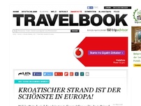 Bild zum Artikel: Kroatischer Strand
ist der beste in Europa!