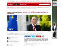 Bild zum Artikel: Österreich: Grüner Van der Bellen gewinnt laut Medien Bundespräsidenten-Wahl