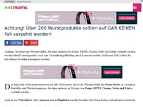 Bild zum Artikel: Achtung! Über 200 Wurstprodukte sollten auf GAR KEINEN Fall verzehrt werden!