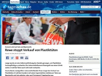 Bild zum Artikel: Supermarktkette Rewe stoppt den Plastiktütenverkauf