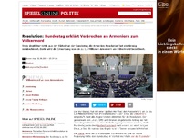 Bild zum Artikel: Völkermord: Bundestag verabschiedet Armenien-Resolution