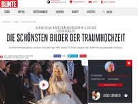 Bild zum Artikel: Die schönsten Bilder der Traumhochzeit