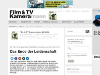 Bild zum Artikel: Das Ende der Leidenschaft