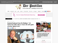 Bild zum Artikel: Gauland bedauert Aus für Rüdiger: 'Ich kenne ihn nicht, aber er muss ein echt guter arischer Spieler sein'