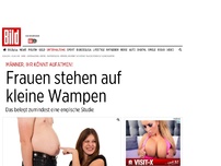 Bild zum Artikel: Ausatmen, Männer! - Frauen stehen auf kleine Wampen