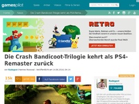 Bild zum Artikel: Es ist offiziell: Die Crash Bandicoot-Trilogie kehrt als PS4-Remaster zurück!