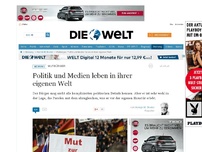 Bild zum Artikel: Wutbürger: Politik und Medien leben in ihrer eigenen Welt