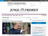 Bild zum Artikel: Schulz fordert neuen Aufstand der Anständigen