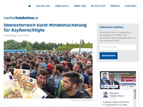 Bild zum Artikel: Oberösterreich kürzt Mindestsicherung für Asylberechtigte