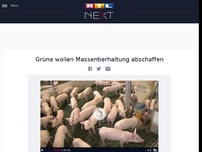 Bild zum Artikel: Grüne wollen Massentierhaltung abschaffen