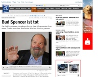 Bild zum Artikel: Nachrichtenagentur Ansa: Bud Spencer ist tot