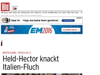 Bild zum Artikel: Deutschland – Italien 6:5 i.E. - Held-Hector knackt Italien-Fluch