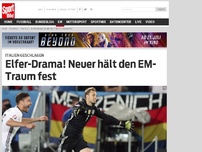 Bild zum Artikel: Elfer-Drama! Neuer hält den EM-Traum fest