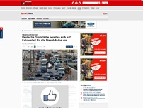 Bild zum Artikel: Städtetag schlägt Alarm - Deutsche Großstädte bereiten sich auf Fahrverbot für alle Diesel-Autos vor