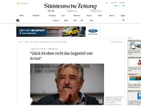 Bild zum Artikel: 'Glück ist eben nicht das Gegenteil von Armut'