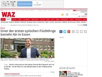 Bild zum Artikel: Einer der ersten syrischen Flüchtlinge besteht Abi in Essen