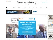 Bild zum Artikel: Farage drückt sich vor der Verantwortung