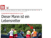 Bild zum Artikel: Bewusstlose ausgebremst - Dieser Mann ist ein Lebensretter