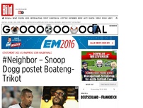 Bild zum Artikel: #Neighbor - Snoop Dogg postet Boateng-Trikot