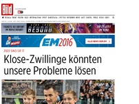 Bild zum Artikel: 2022 sind sie 17 - Klose-Zwillinge könnten unsere Probleme lösen...