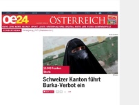 Bild zum Artikel: Schweizer Kanton führt Burka-Verbot ein