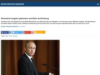 Bild zum Artikel: Russland reagiert gelassen auf Nato-Aufrüstung