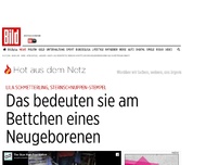 Bild zum Artikel: Schmetterlings-Aufkleber - Das bedeutet er am Bettchen eines Neugeborenen