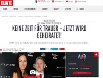 Bild zum Artikel: Keine Zeit für Trauer - jetzt wird geheiratet!