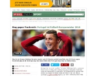 Bild zum Artikel: Sieg gegen Frankreich: Portugal ist Fußball-Europameister 2016