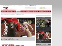Bild zum Artikel: Erstmals im 21. Jahrhundert: Stier tötet spanischen Torero in Arena