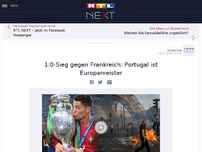 Bild zum Artikel: 1:0-Sieg gegen Frankreich: Portugal ist Europameister