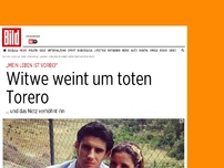 Bild zum Artikel: „Mein Leben ist vorbei“ - Witwe weint um toten Torero