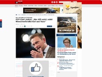 Bild zum Artikel: Nach antisemitischen Äußerungen - FDP-Chef Lindner: „Wer AfD wählt, wählt Menschenfeindlichkeit und Hass“