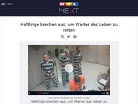 Bild zum Artikel: Häftlinge brechen aus, um Wärter das Leben zu retten