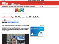 Bild zum Artikel: Lecker Ostalgie: Die Rückkehr des DDR-Softeises